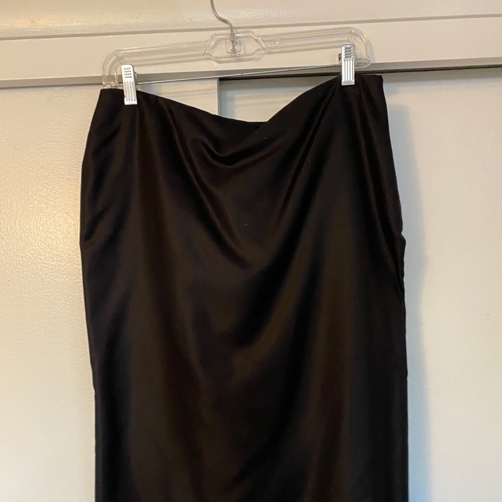 Alexander McQueen silk skirt
